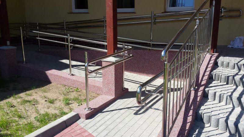 image STAINLESS STEEL HANDRAILS FOR  TOP STEEL